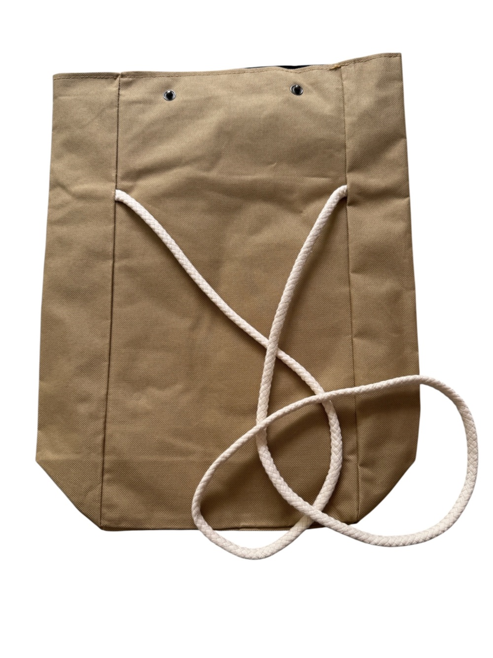 Starbucks Siren Logo "Paper Bag" Novelity Canvas Backpack - Picture 2 of 2